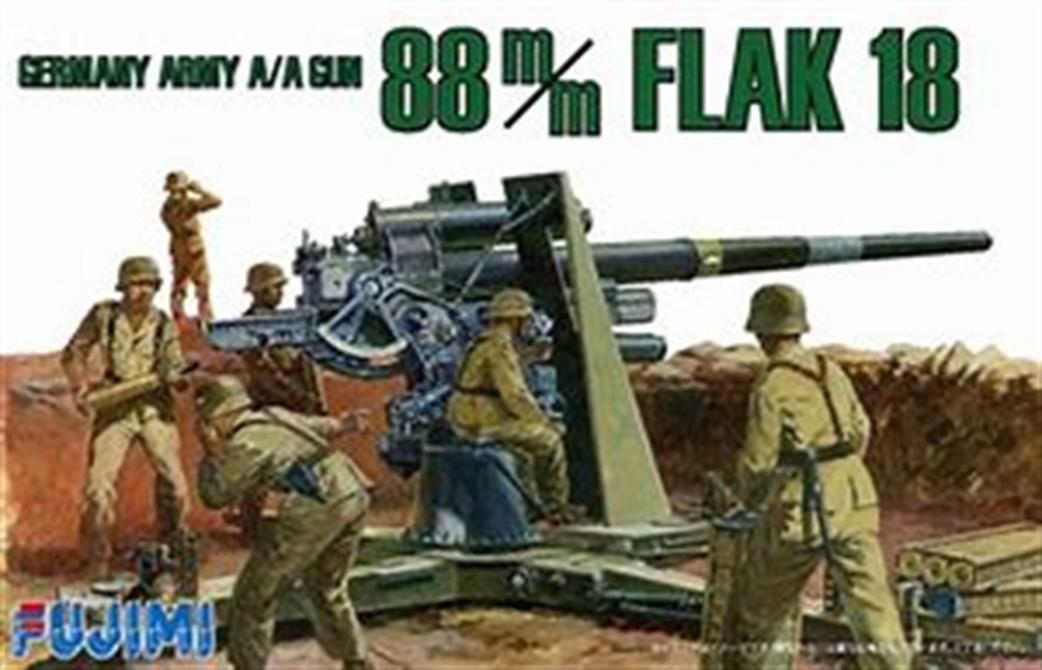 Fujimi 1/76 F761206 German Flak 18 88mm