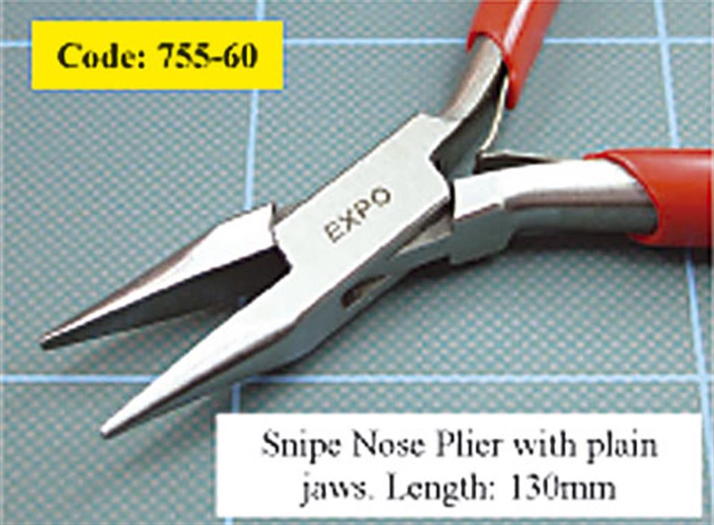 Expo  75560 Box Jointed Pliers Snipe Nose