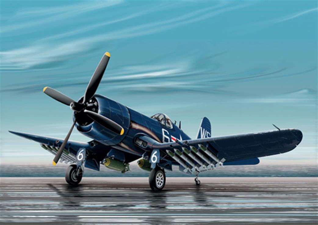 Italeri 1/72 062 Corsair F 4U-4B WW2 Fighter Aircraft Model Kit