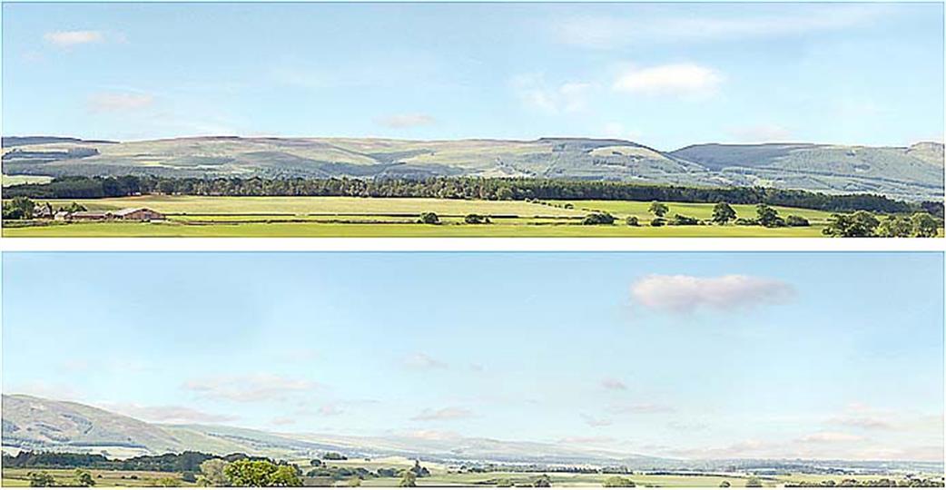 ID Backscenes  P207D Premium Hills and Dales 15in Height Backscene Pack D