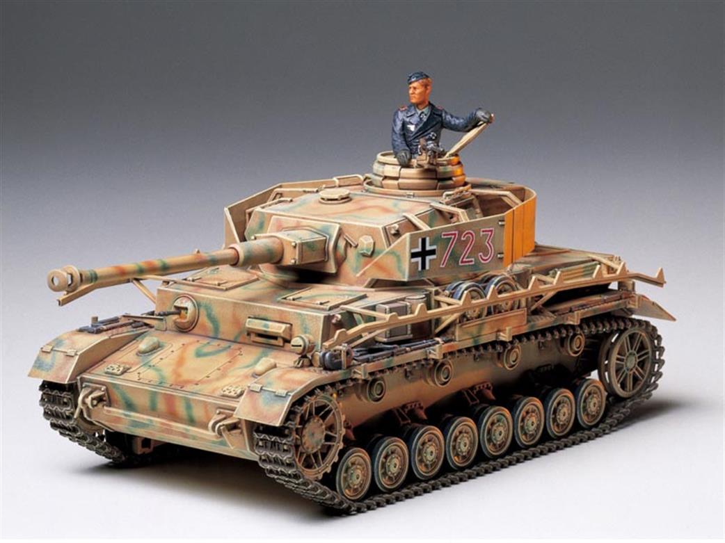 Tamiya 1/35 35181 PZ.IV Ausf J German WW2 Tank Kit