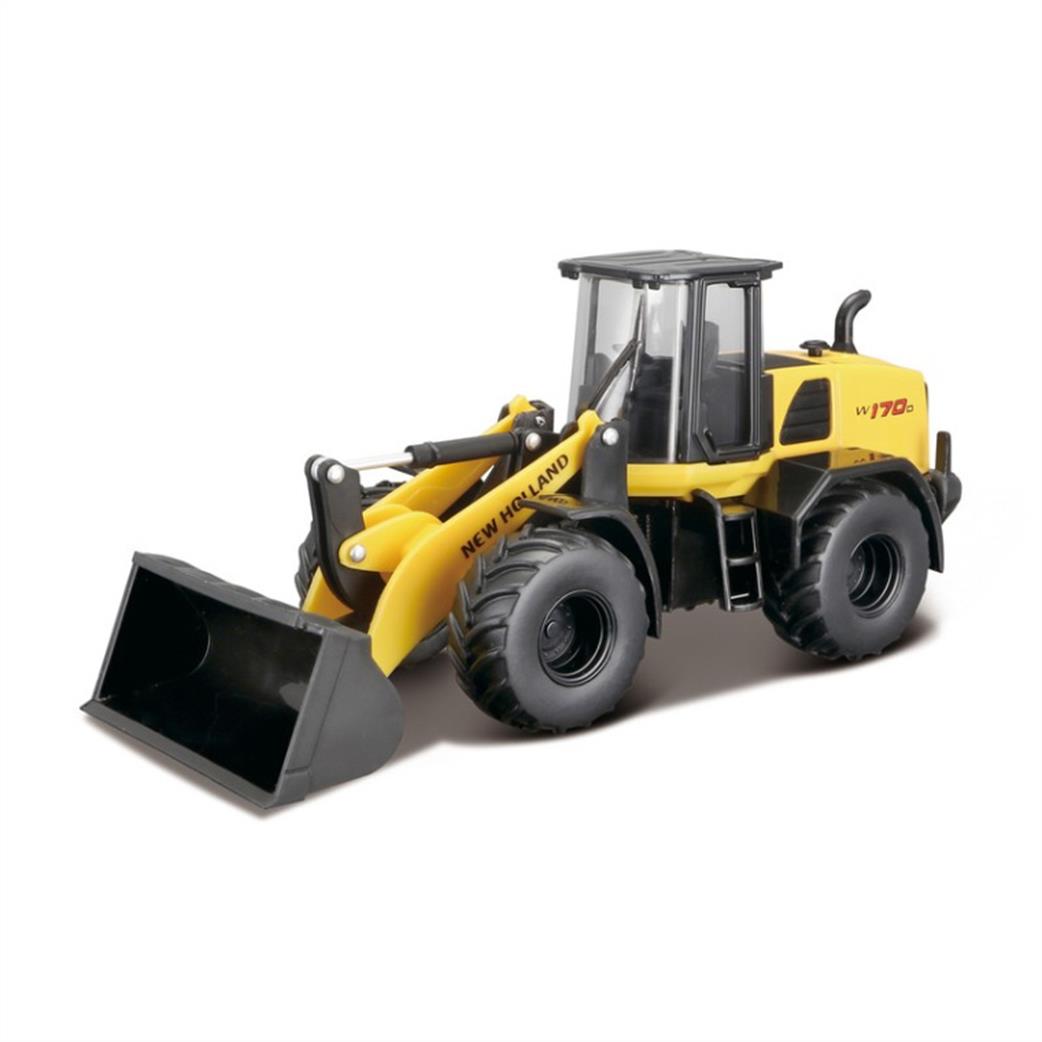 Burago 1/50 B18-32083 New Holland W170d Wheel Loader Model