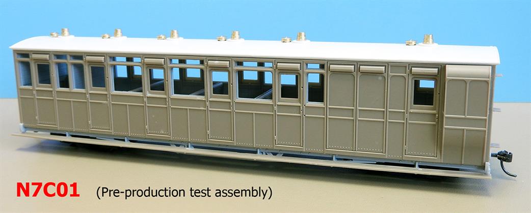 Slaters Plastikard O-16.5 N7C01-16 Lynton & Barnstaple Railway Coach 15 or 16 Kit