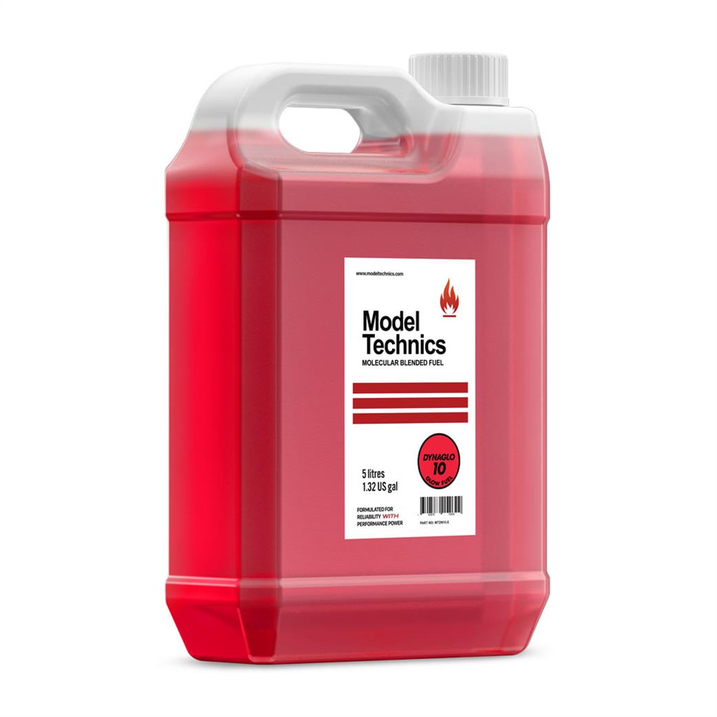 Model Technics  DG010/5 Dynaglo 10% Glow Fuel 5 Litres