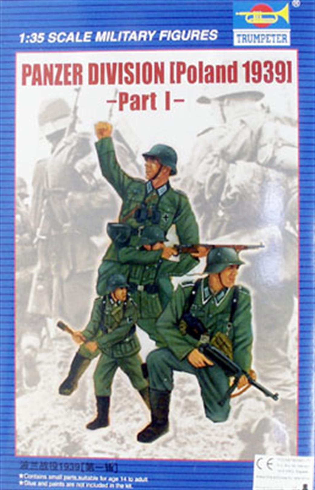 Trumpeter 1/35 00402 German GD Div Poland 1939 Part 1 WW2 Figure Pack