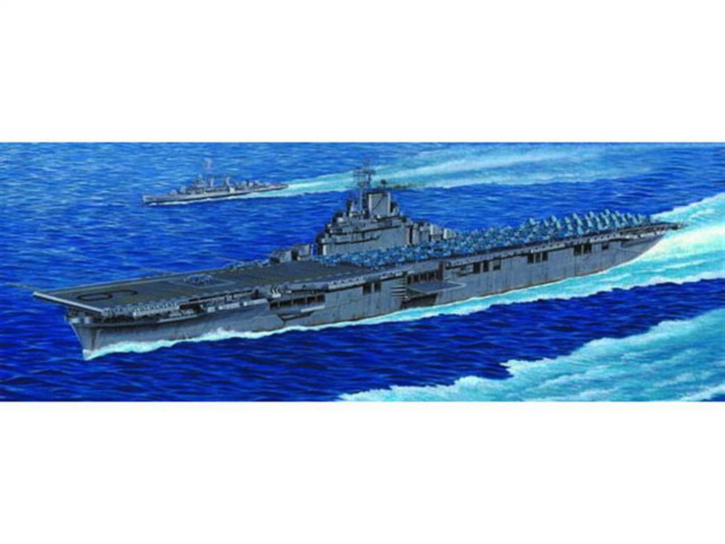 Trumpeter 1/350 05602 USS Essex Aircraft Carrier WW2 Plastic Kit