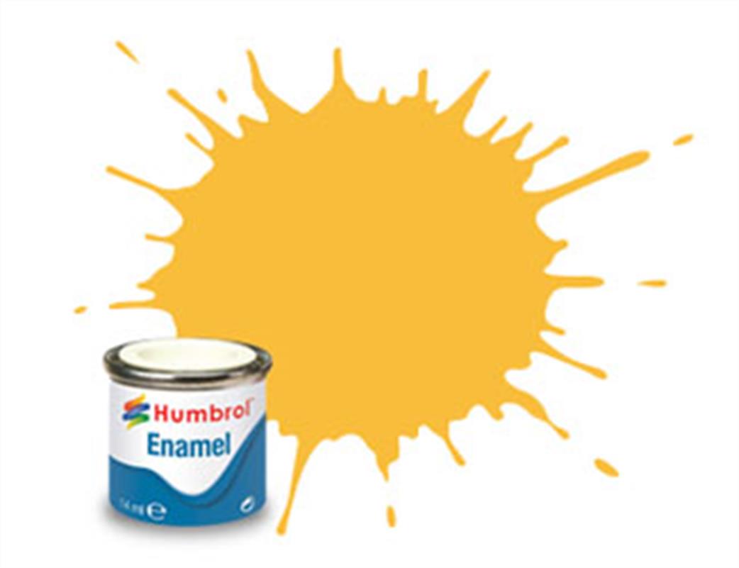 Humbrol  E14/7 7 Gloss Light Buff Enamel Paint 14ml