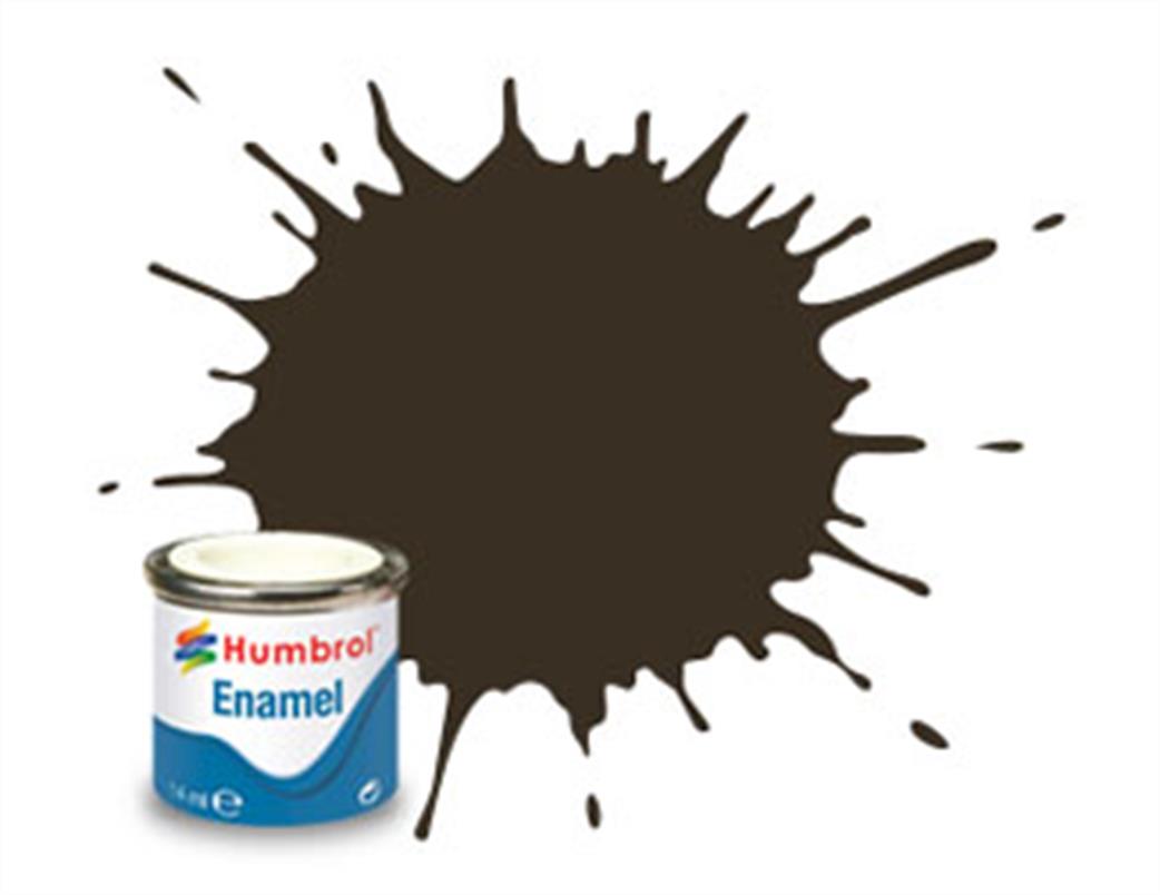 Humbrol  E14/10 10 Gloss Service Brown Enamel Paint 14ml