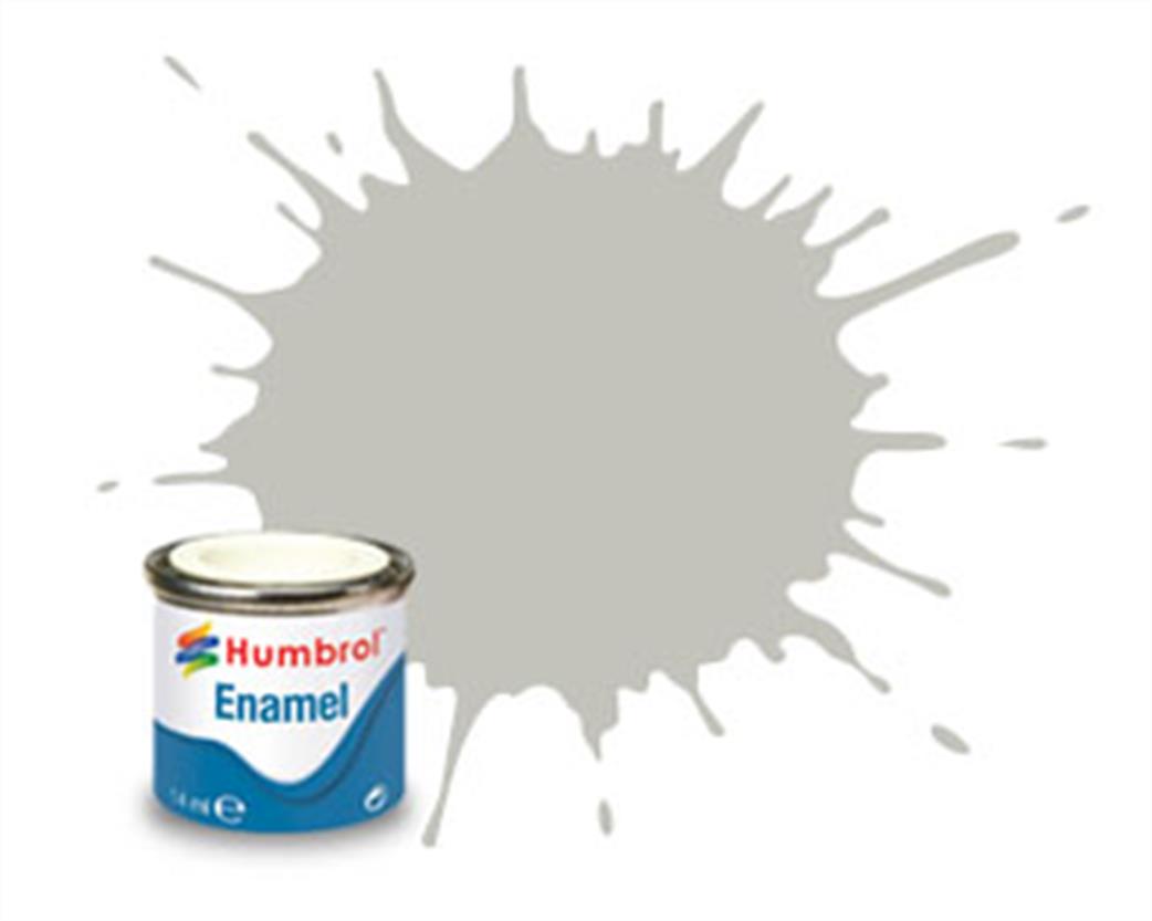 Humbrol  E14/28 28 Matt Camouflage Grey Enamel Paint 14ml