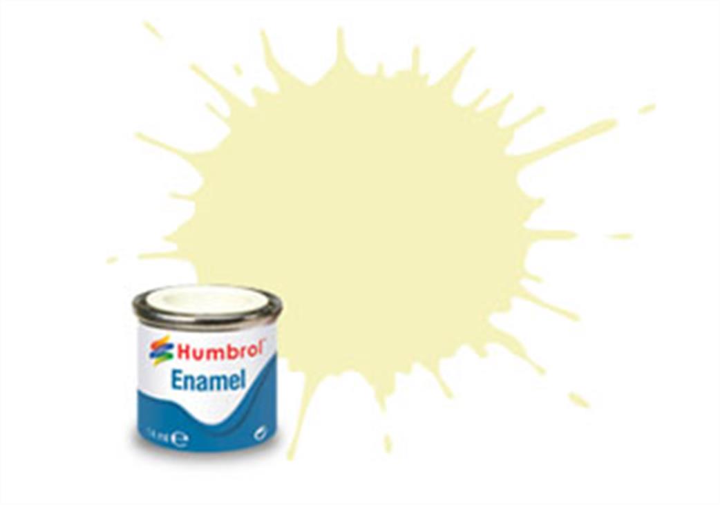 Humbrol  E14/41 41 Gloss Ivory Paint Enamel Paint 14ml