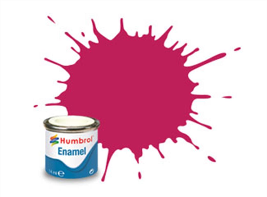 Humbrol  E14/51 51 Metallic Sunset Red Enamel Paint 14ml