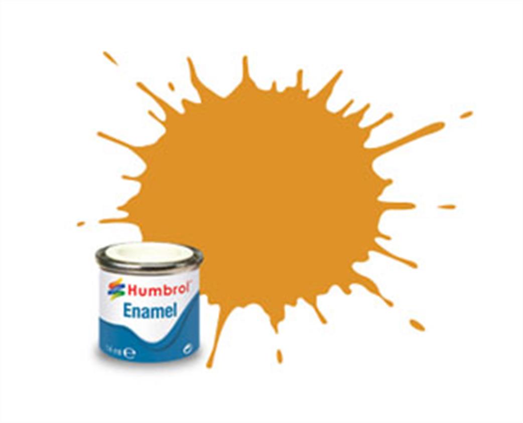 Humbrol  E14/54 54 Metallic Brass Enamel Paint 14ml