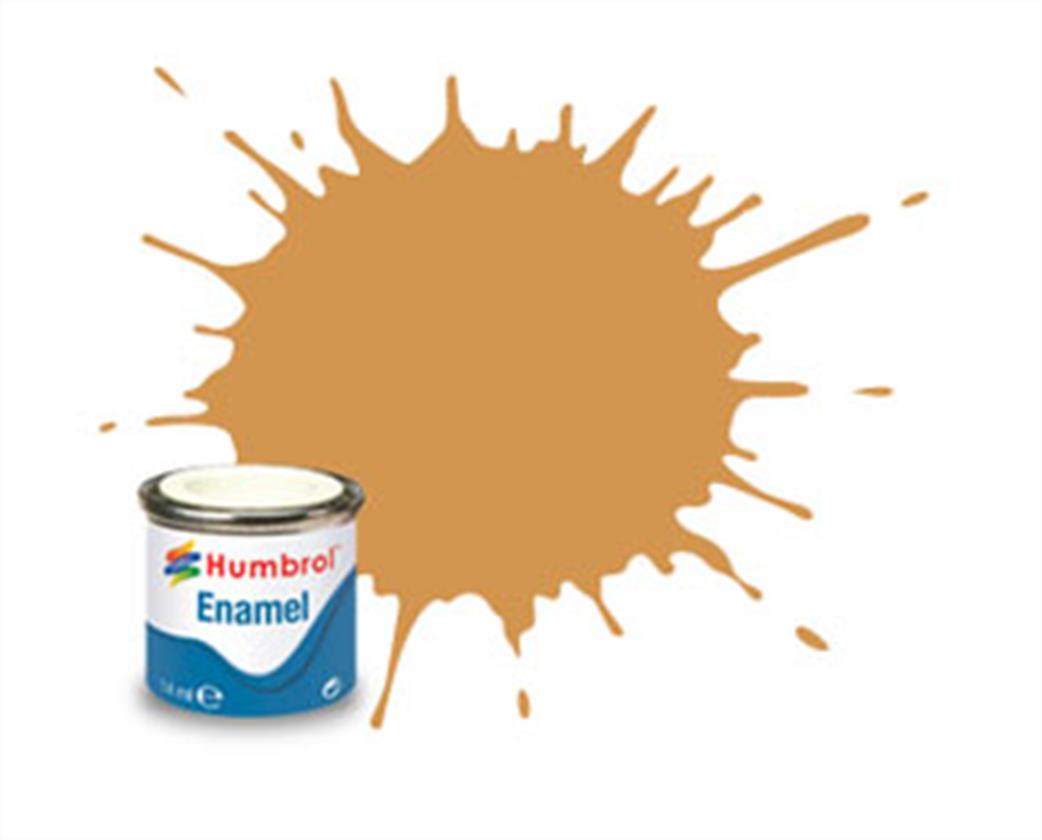 Humbrol  E14/63 63 Matt Sand Enamel Paint 14ml