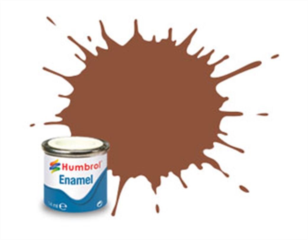 Humbrol  E14/70 70 Matt Brick Red Enamel Paint 14ml