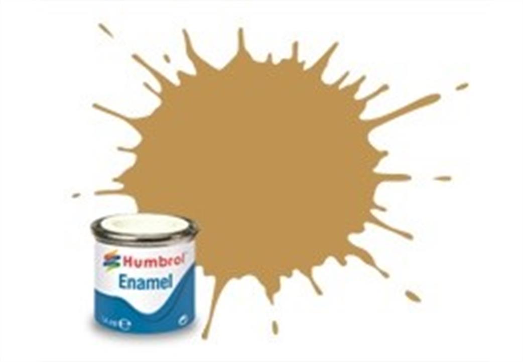 Humbrol  E14/93 93 Matt Desert Yellow Enamel Paint 14ml