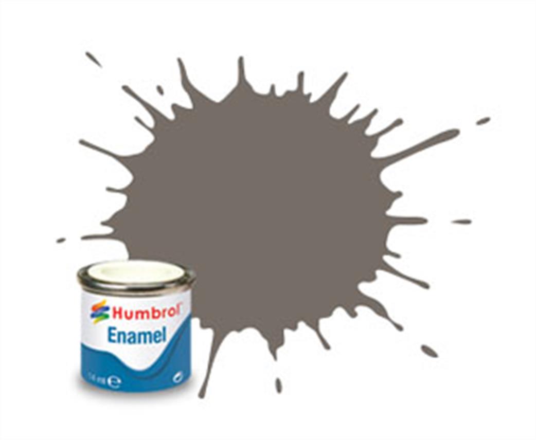 Humbrol  E14/224 224 Matt Dark Slate Grey Enamel Paint 14ml