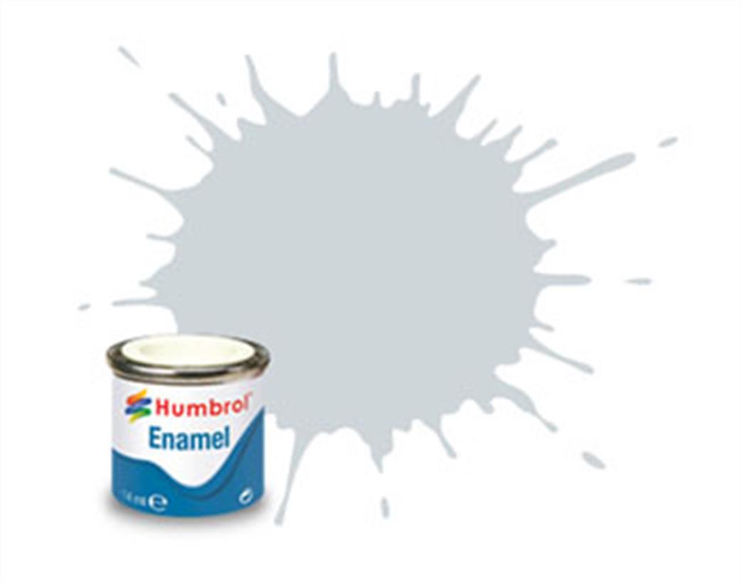 Humbrol  E14/27001 27001 Matt Aluminium Metalcote Enamel Paint 14ml