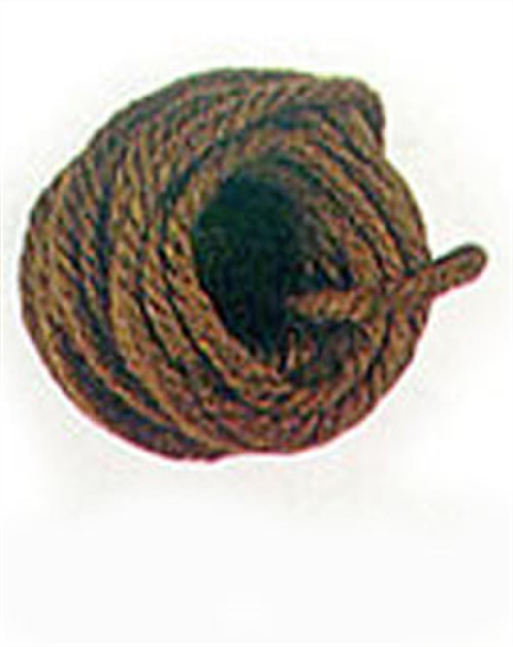 Artesania Latina  8808 Cotton Thread Brown Coarse 0.75mm x 15m (8147)