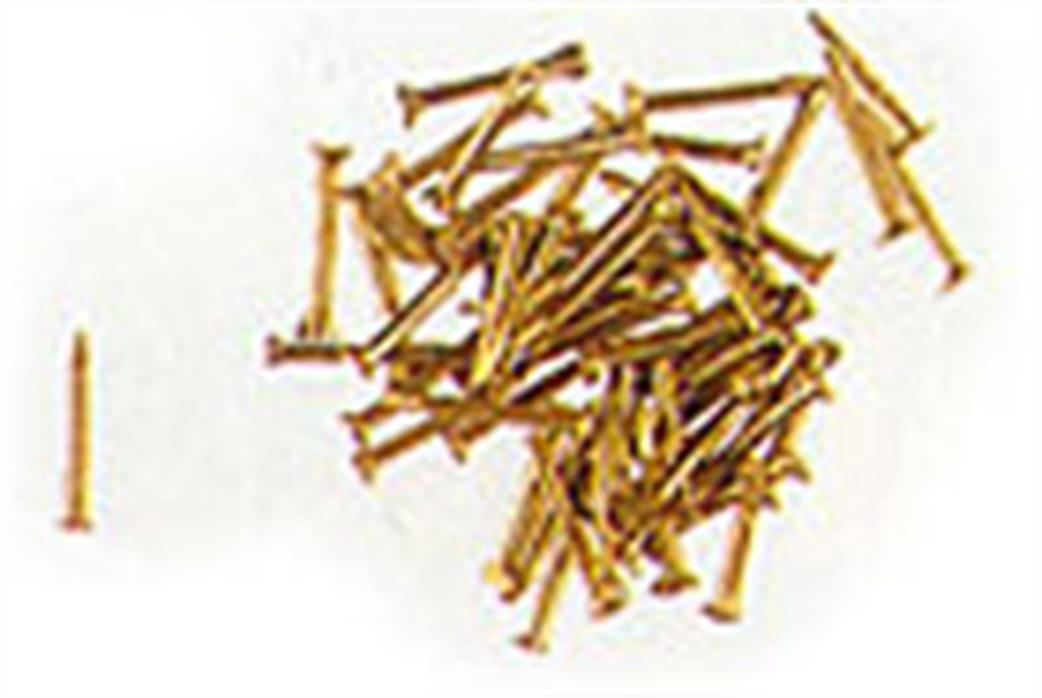 Artesania Latina  8601 5mm Brass Pins 300 approx per pack (8106)