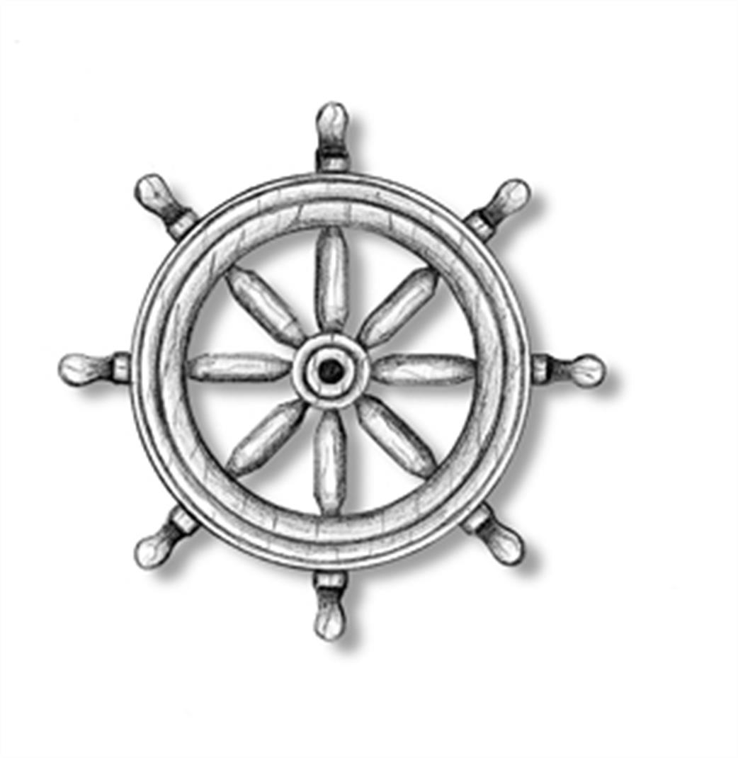 Amati  AM435340 Wooden Ships Wheel 40mm