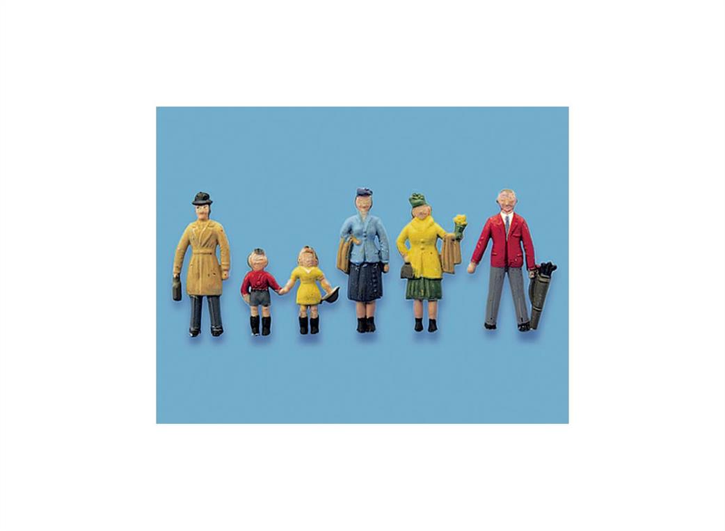 Peco Modelscene OO 5058 Passengers Standing Set B