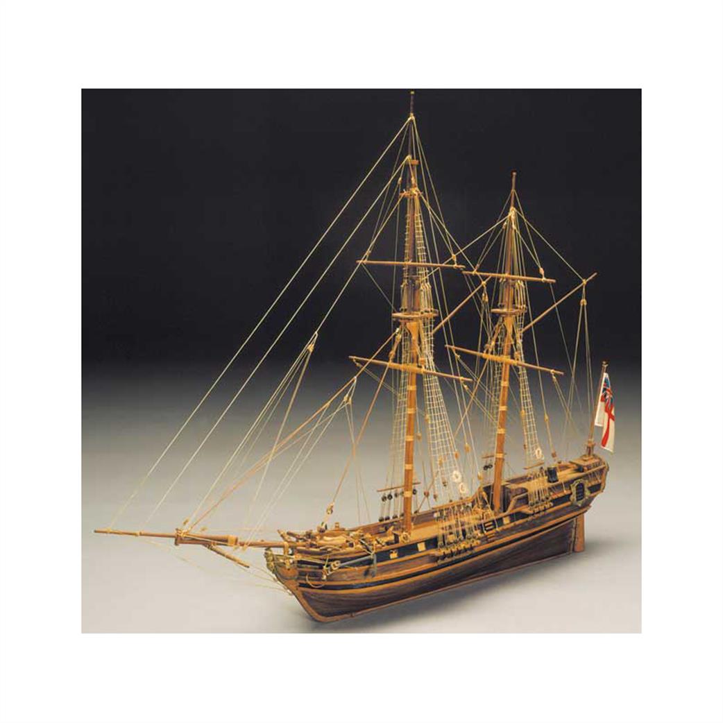 Mantua Sergal 1/47 793 HMS Racehorse British Bomb Ketch Wooden Kit