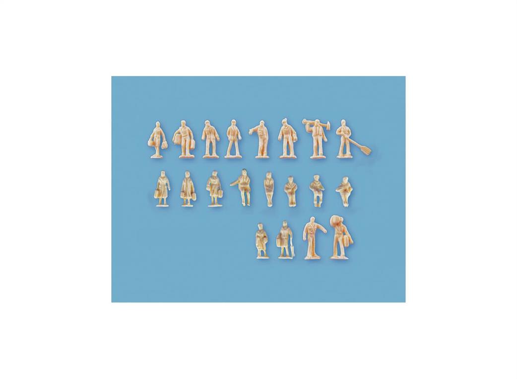 Peco Modelscene N 5157 Unpainted Figures Set B