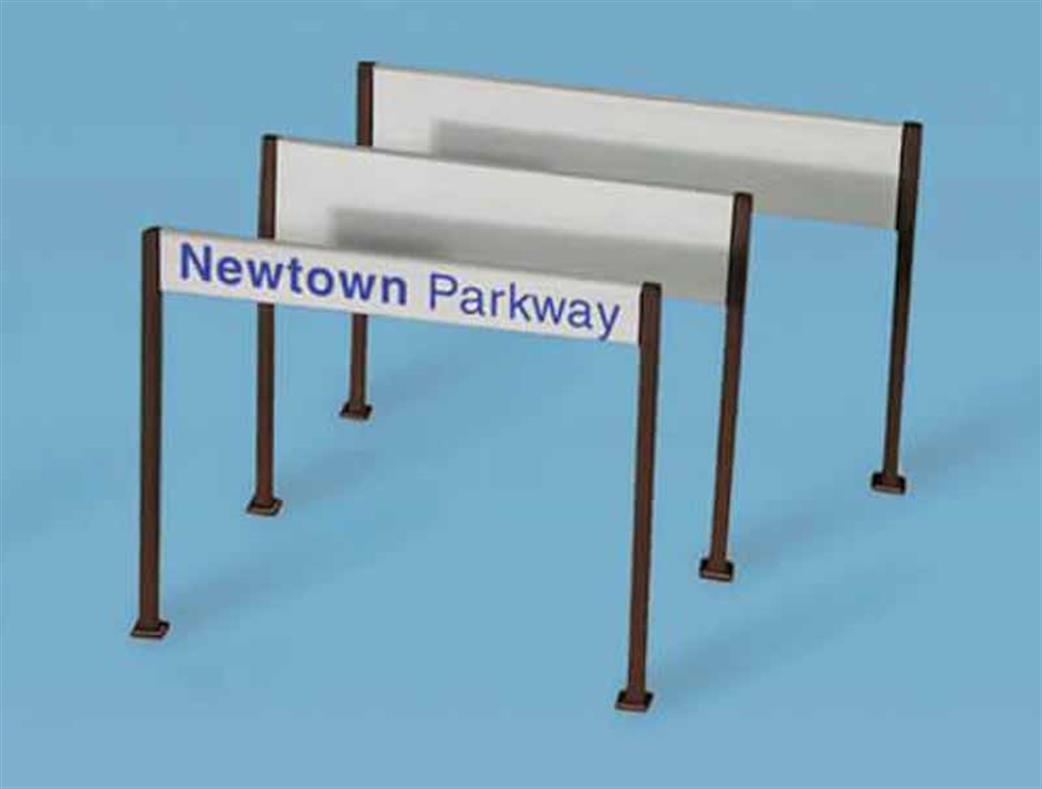 Peco Modelscene N 5186 Modern Station Nameboards