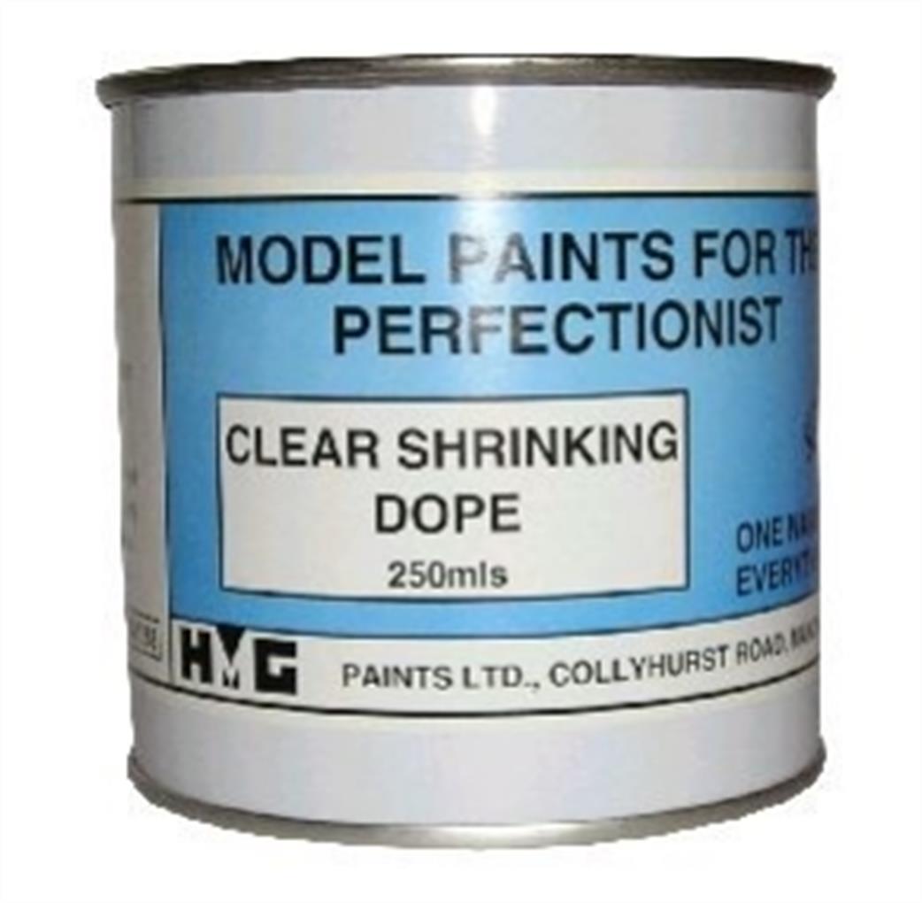 HMG Spectra  HMG08 Cellulose Clear Shrinking Dope 250ml