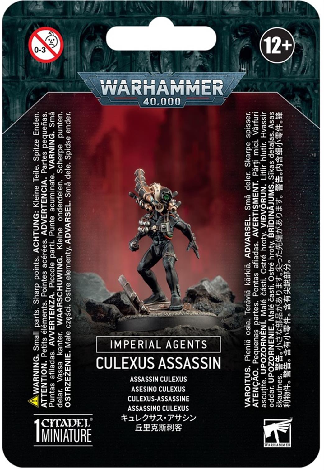 Games Workshop 28mm 52-11 Imperial Agents Culexus Assassin