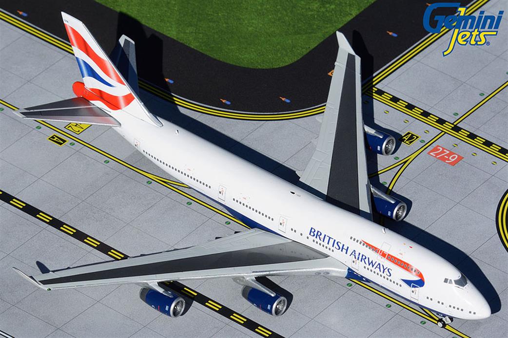 Gemini Jets 1/400 GJBAW1934NQP British Airways Boeing 747-400 G-CIVN Aircraft model