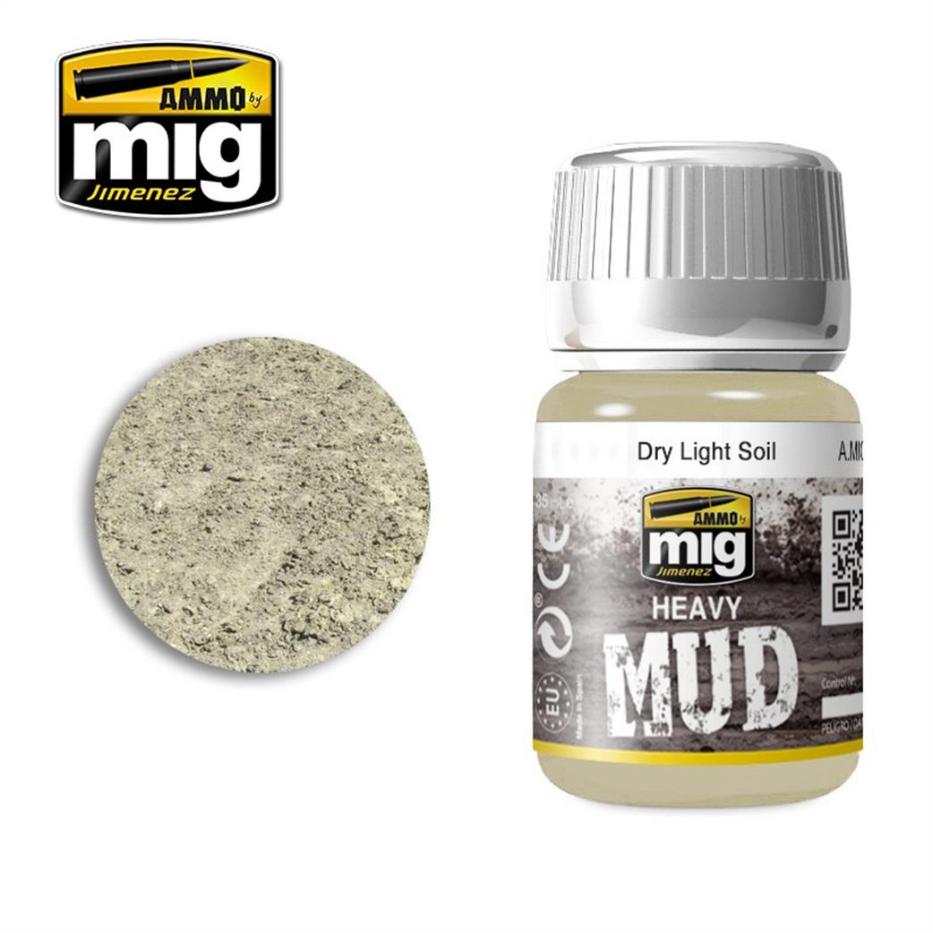 Ammo of Mig Jimenez  A.MIG-1700 Dry Light Soil Enamel 35ml Jar