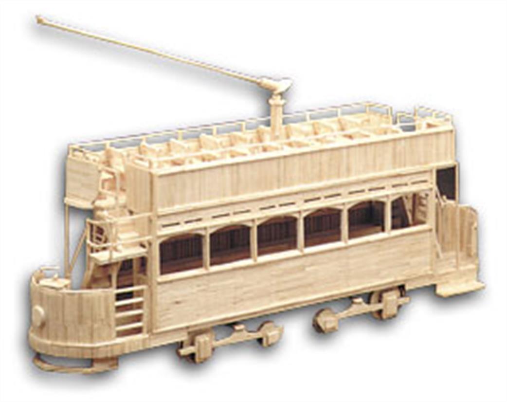 Match Builder  MK6101 Tram Matchstick Kit