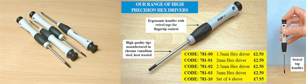 Expo  78110 Set of Hex Drivers