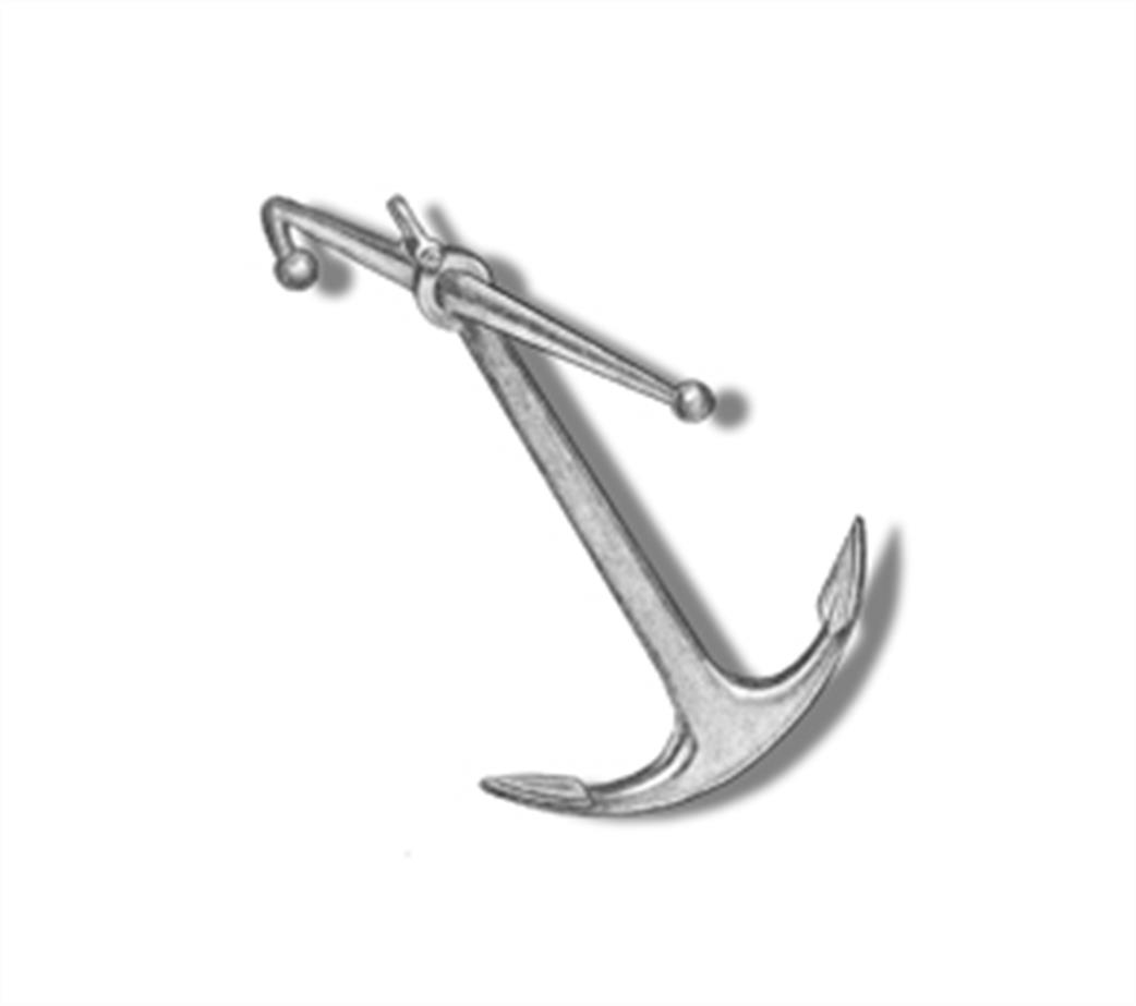 Amati  AM402040 Admiralty Type Anchor Length 40mm Iron & Brass