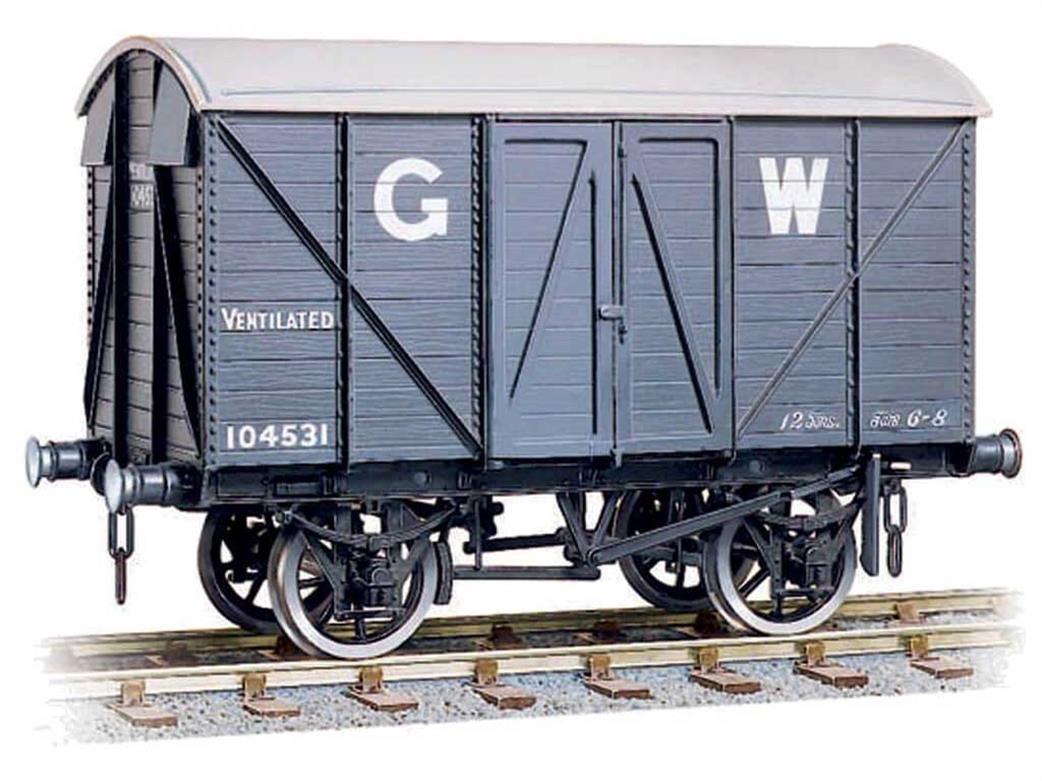 Parkside Kits O Gauge PS606 W-606 GWR 10t Ventilated Box Van  Plastic Kit