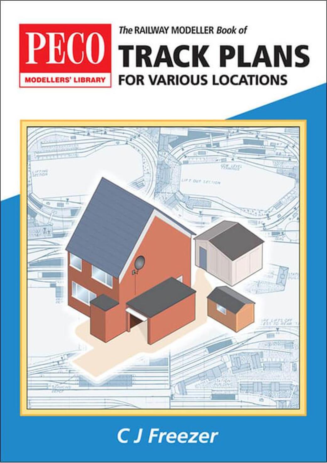 Peco  PB-66 The Railway Modeller Book of Track Plans for Various Locations