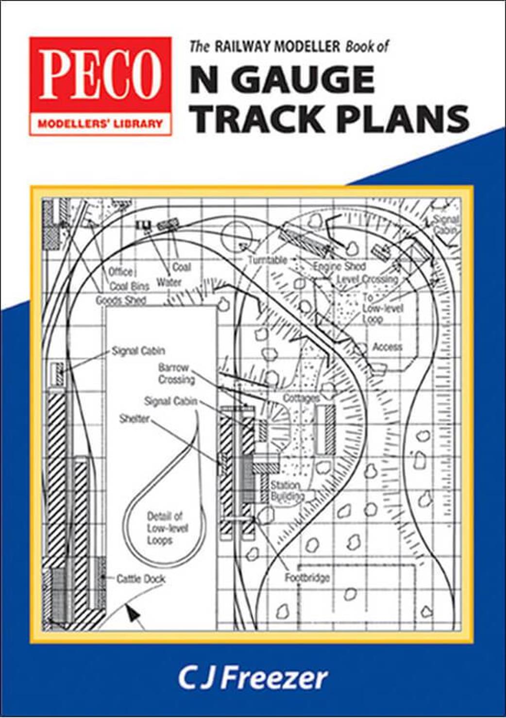 Peco N PB-4 The Railway Modeller Book of N Gauge Track Plans