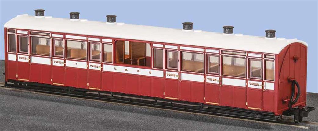 Peco OO9 GR-450A L&B Centre Observation Coach 7 Lynton & Barnstaple Livery