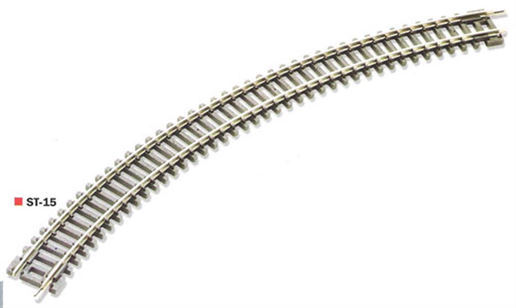 Peco N ST-15 Setrack 2nd Radius Double Curve