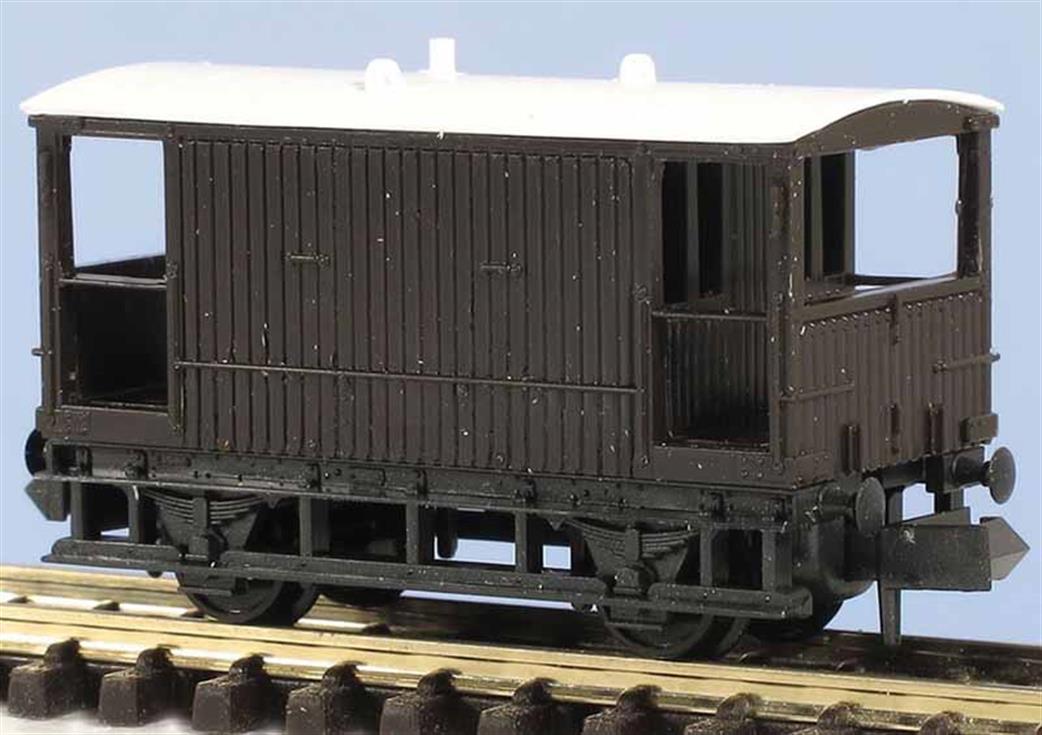 Peco N KNR-48 Wagon Kit Brake Van MR/LMS