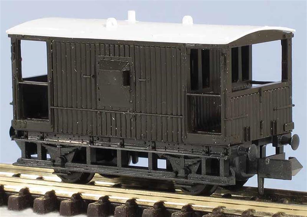 Peco N KNR-49 Wagon Kit Brake Van LNER