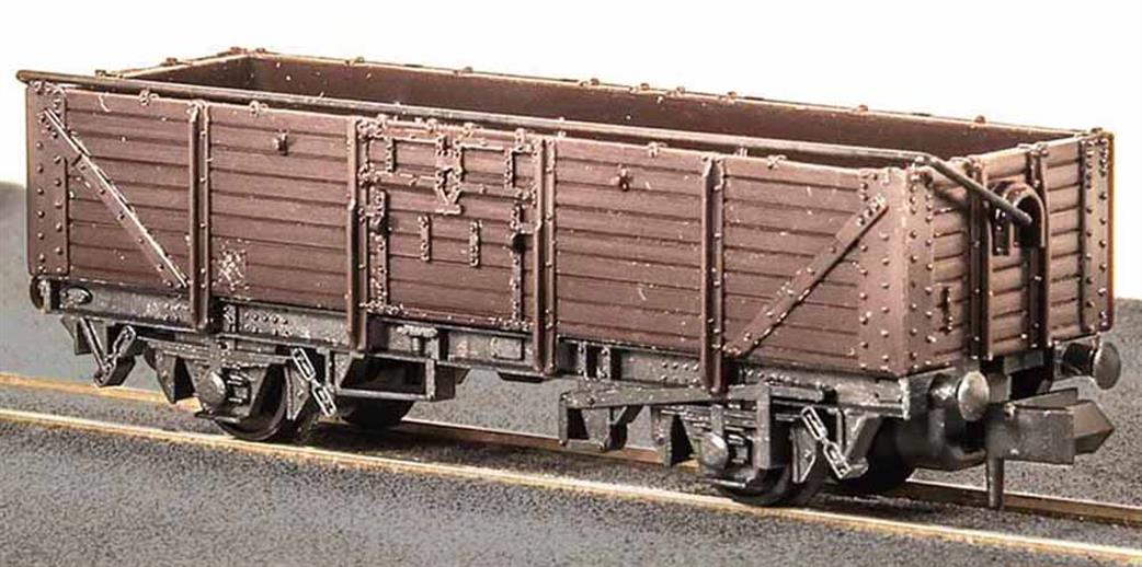 Peco N KNR-10 Wagon Kit Open Tarpaulin