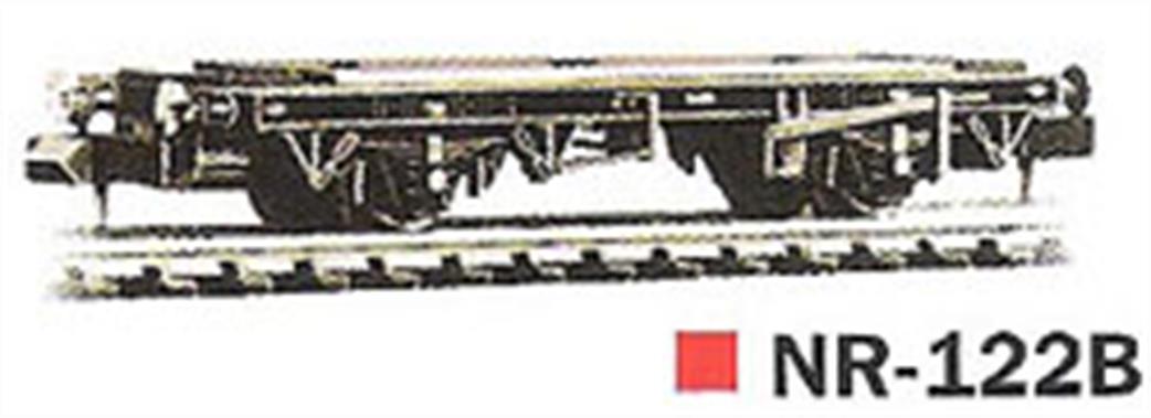 Peco N NR-122B Brake Van Chassis Kit 15ft Wheelbase with Steel Solebars