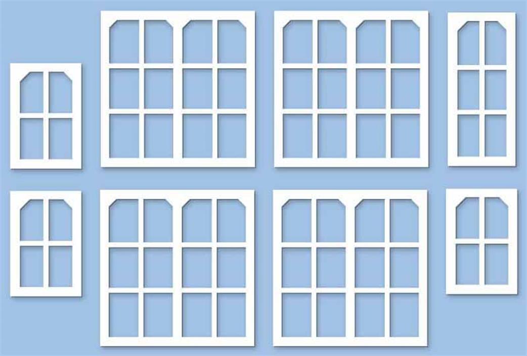 Ratio OO 539 Window Mouldings for Midland Signal Box