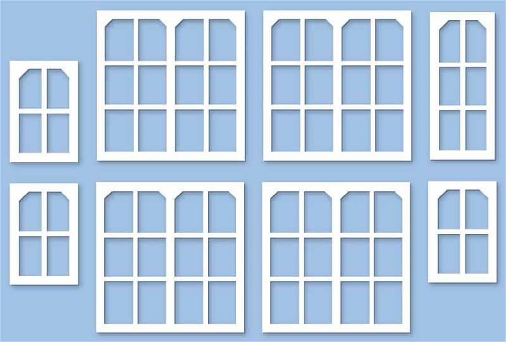 Ratio OO 539 Window Mouldings for Midland Signal Box