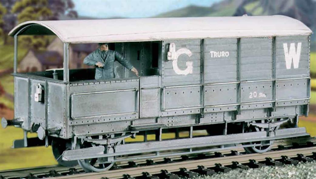 Parkside Kits OO PC569 GWR TOAD 20ton Goods Train Brake Van Plastic Model Wagon Kit