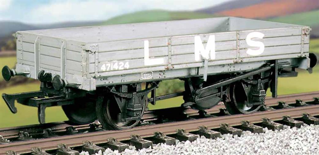 Parkside Kits OO PC573 LMS 3 Plank Dropside Open Wagon Plastic Model Kit