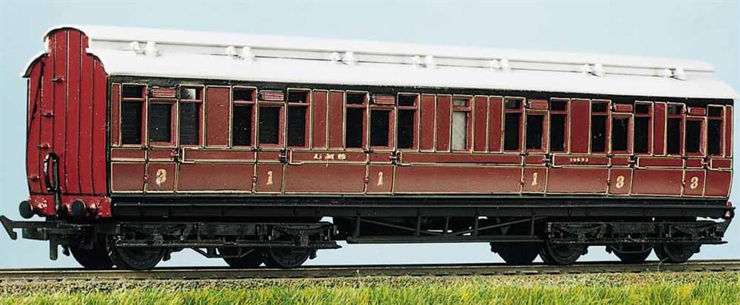 Parkside Kits OO PC722 MR / LMS Lavatory Composite Clerestory Coach Kit