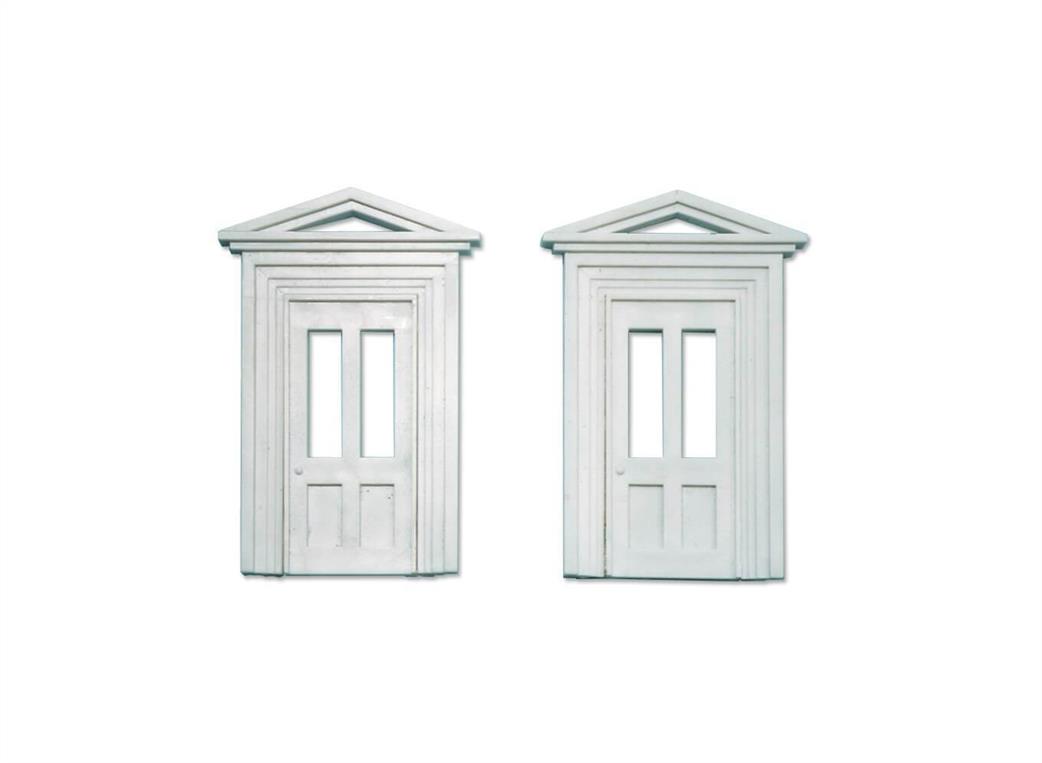 Peco O Gauge LK-757 Doors & Frames Pack of 2